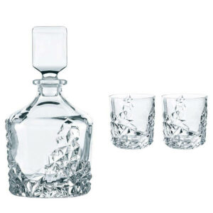 تنگ و لیوان 3 پارچه ناخمن مدل Nachtmann Sculpture Whisky