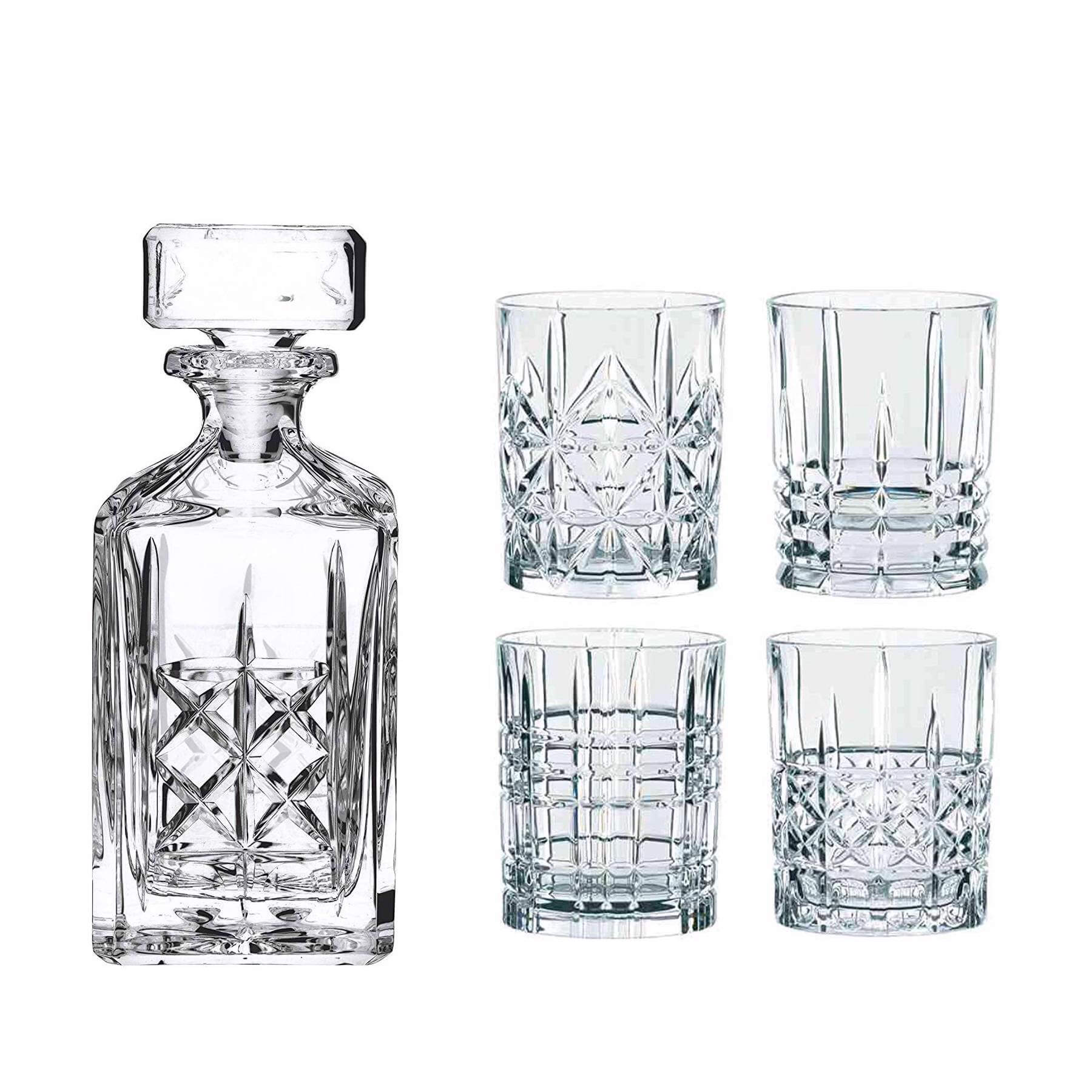 تنگ و لیوان 5 پارچه ناخمن مدل Nachtmann Highland