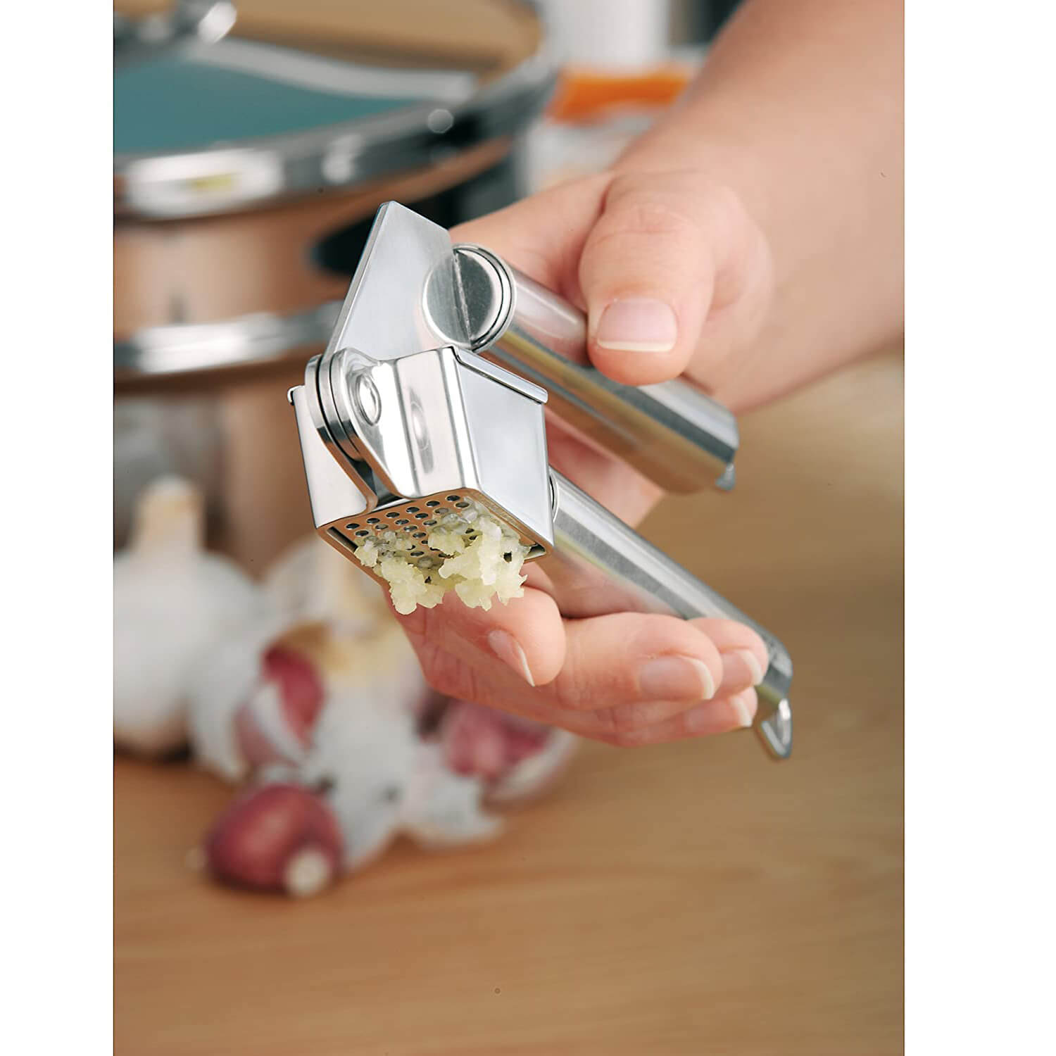 سیر له کن دبلیو ام اف مدل WMF Profi Plus Knoblauchpresse - Image 4