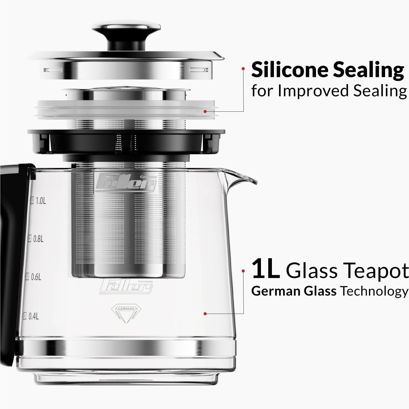 چای ساز فلر مدل Feller TS490 - Image 4