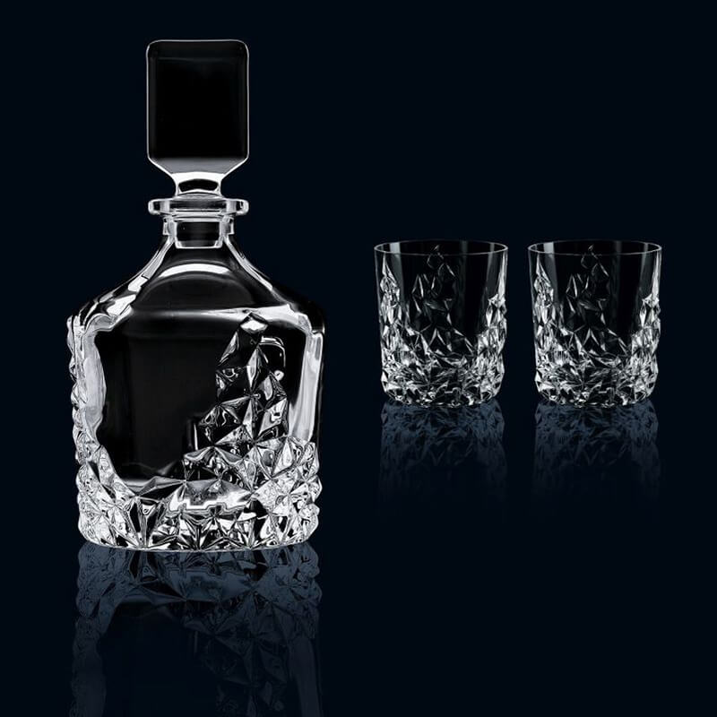 تنگ و لیوان 3 پارچه ناخمن مدل Nachtmann Sculpture Whisky - Image 4