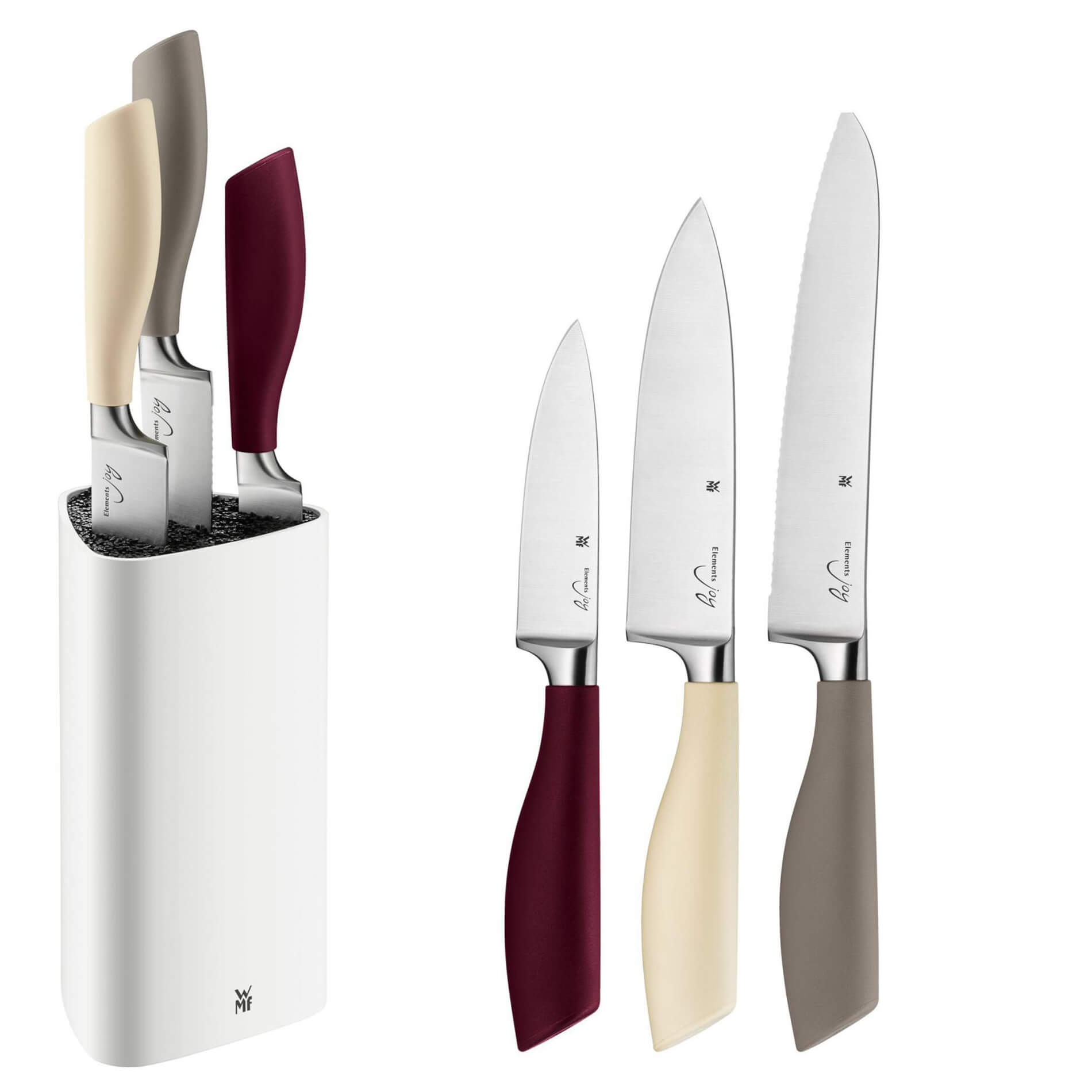 سرویس چاقو دبلیو ام اف مدل WMF Knife block with knives ELEMENTS JOY - Image 8