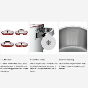 ESS-WMFقابلمه دبلیو ام اف مدل WMF function 4 with سایز 16