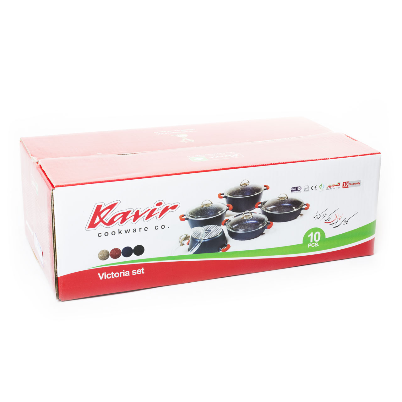 ESS-KAVIRسرویس 10 پارچه کویر مدل ویکتوریا