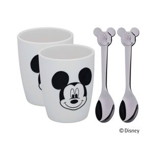 WMF-ESSست لیوان و قاشق میکی موس 4 پارچه دبلیو ام اف مدل WMF Mickey Mouse