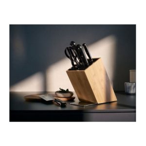 WMF-ESSست کارد و بلوک 6 تکه اشپیتزن کلاس وی ام اف | WMF Spitzenklasse Plus knife block