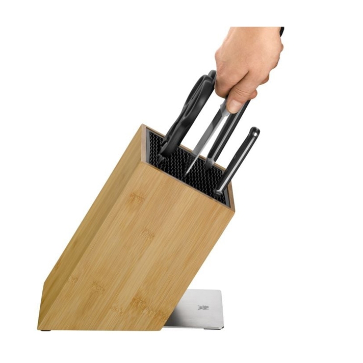 WMF-ESSست کارد و بلوک 6 تکه اشپیتزن کلاس وی ام اف | WMF Spitzenklasse Plus knife block