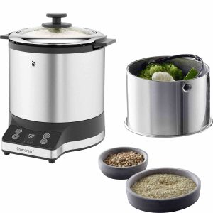 WMF-ESSپلوپز دو نفره وی ام اف | WMF KITCHENminis Rice Cooker with to-go Lunch Box