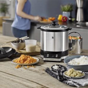WMF-ESSپلوپز دو نفره وی ام اف | WMF KITCHENminis Rice Cooker with to-go Lunch Box