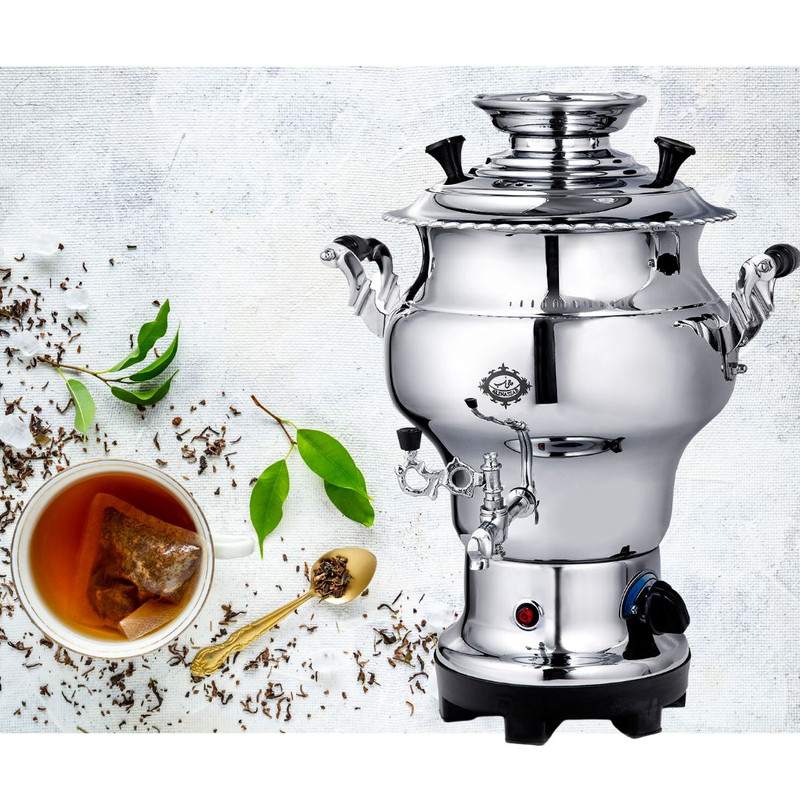 سماور عالی نسب مدل سیلور